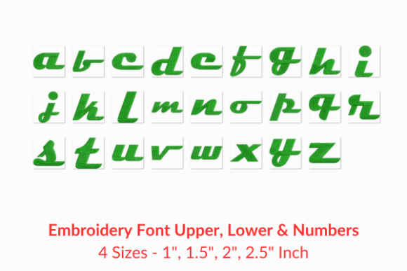 Cars Fonts Embroidery Design for Holiday Gifts