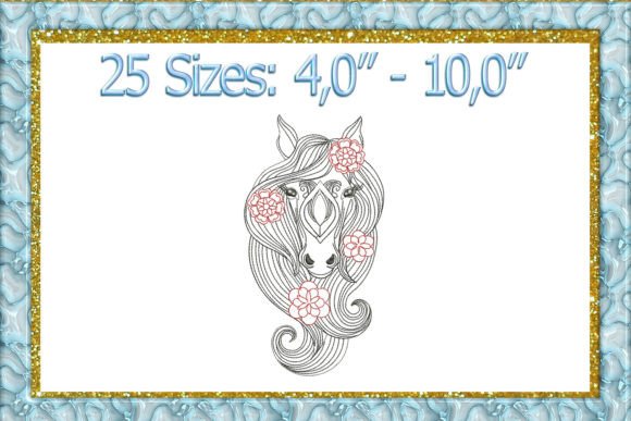 Review: Mini Horse Embroidery Design for Etsy Shops