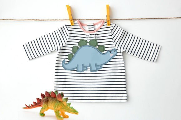 Review: Stegosaurus Dinosaur Applique Embroidery