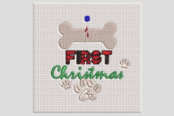 Review: The First Christmas of Dog Embroidery for Merch