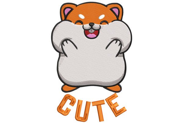 Reviewing Adorable Hamster Embroidery for Apparel