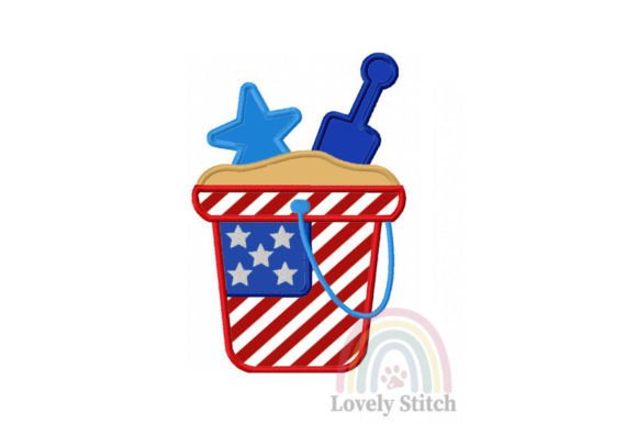Reviewing Beach Bucket Applique for Etsy Shops