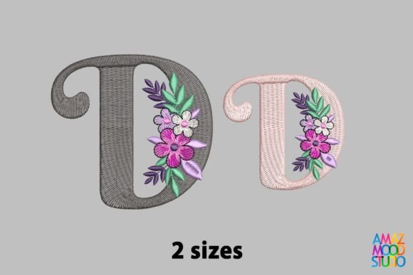 Reviewing the Letter D Floral Monogram for Boutique Sweatshirts