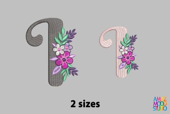 Reviewing the Letter I Floral Monogram for Real Projects
