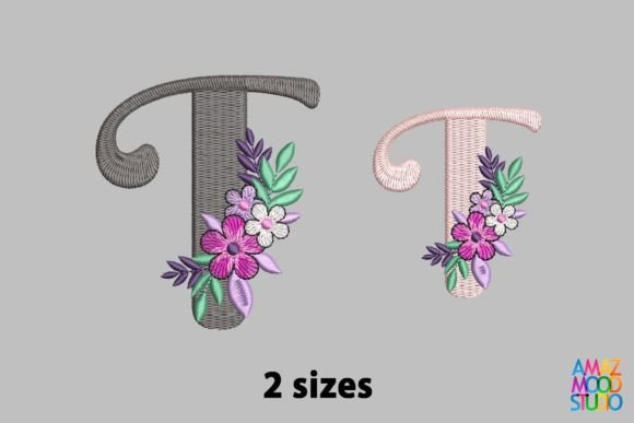 Reviewing the Letter T Floral Monogram for Craft Fairs