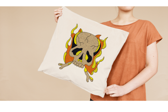 Skull Embroidery Design Review for Holiday Collections