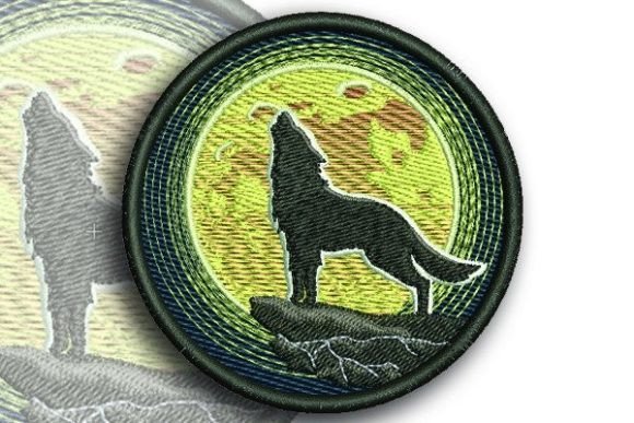 Wolf Under the Moon: A Holiday Embroidery Review